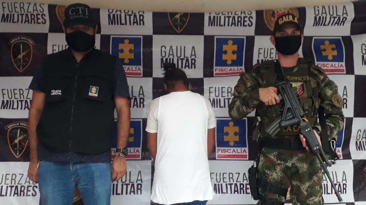 La captura fue realizada por el Ejército y el CTI de la Fiscalía.
