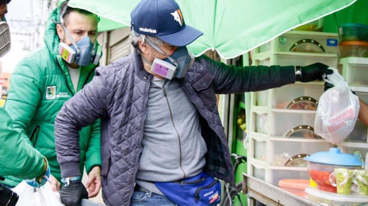 El Presidente de Federación Colombiana de Municipios, FCM, y Alcalde de Mosquera, Cundinamarca.