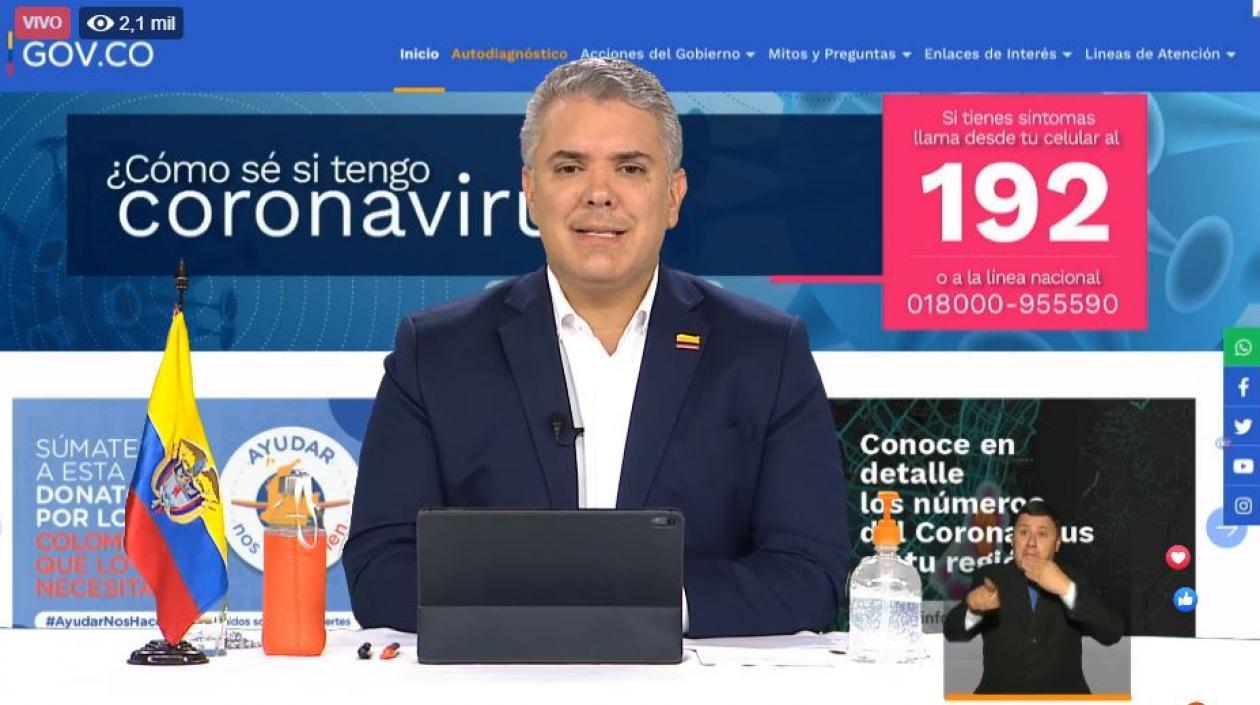 Presidente Iván Duque