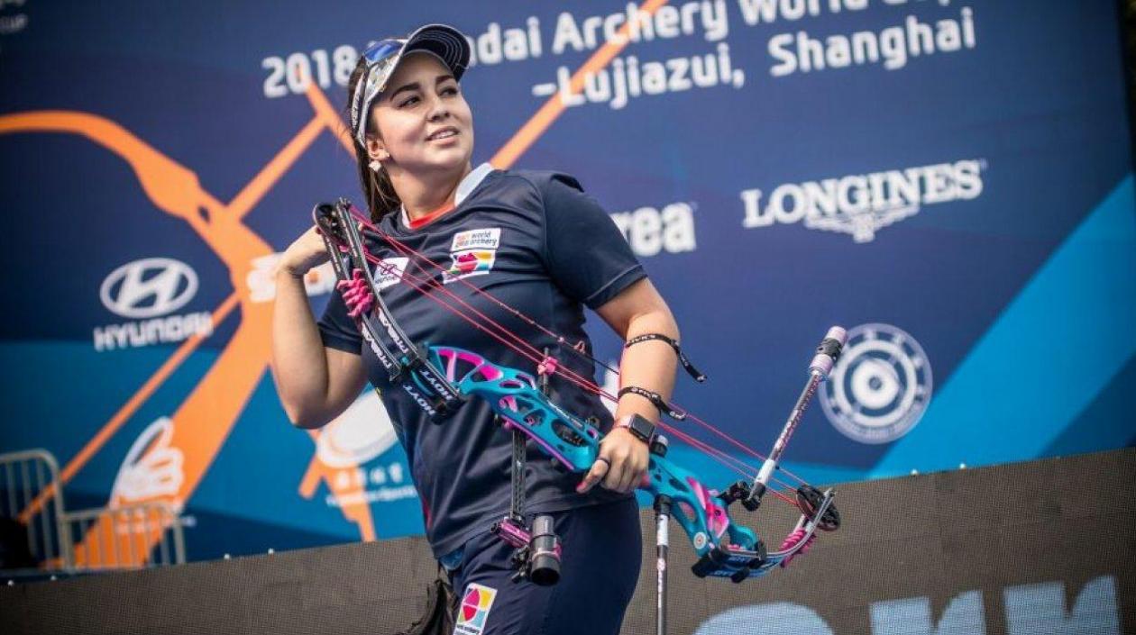 La colombiana Sara López.