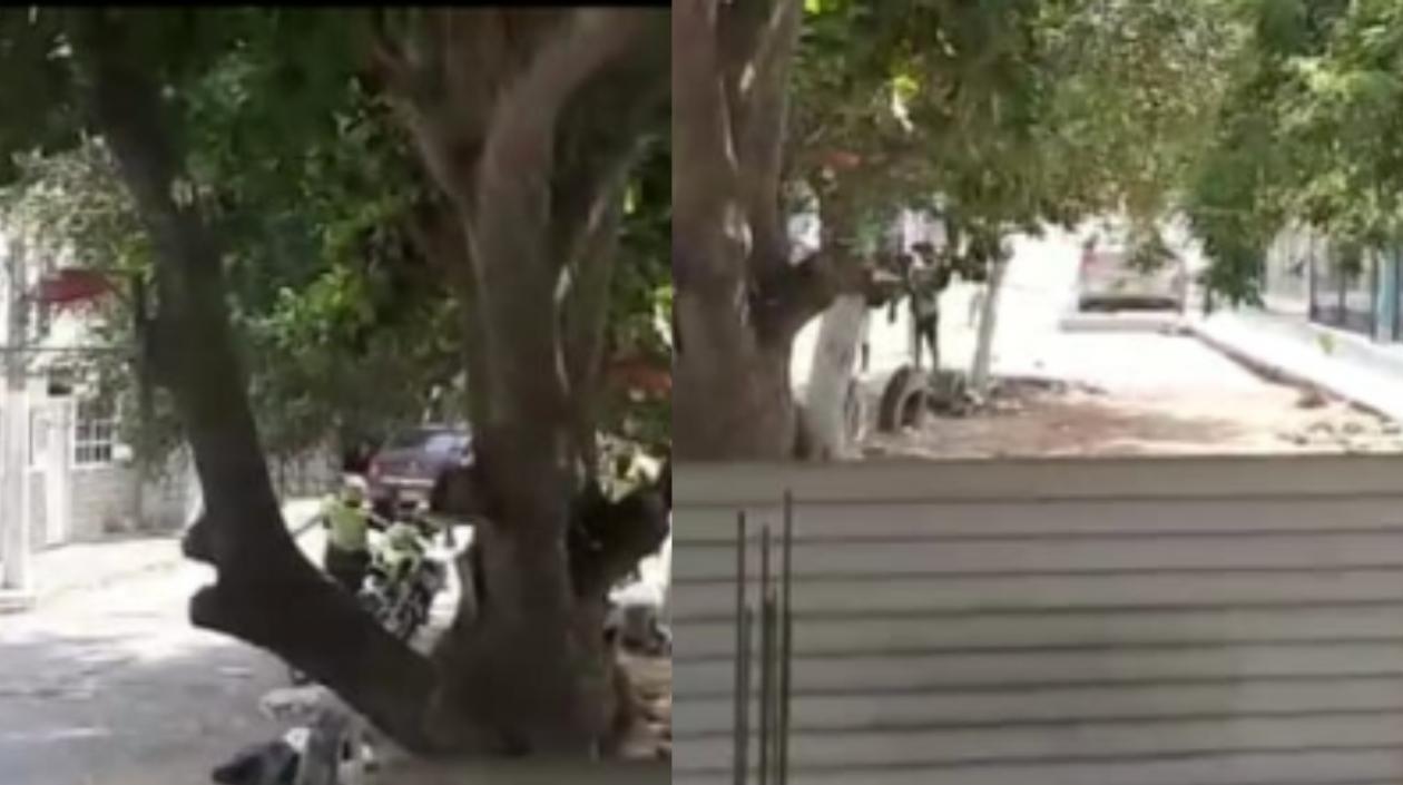 Lugar de los hechos.