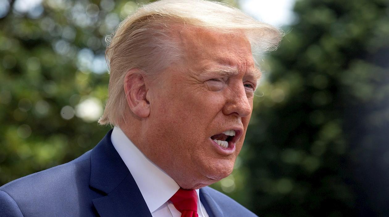 Donald Trump, presidente de los Estados Unidos.