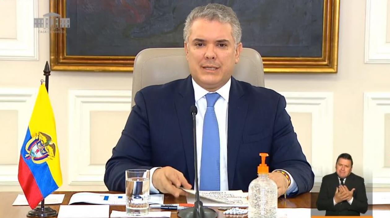Presidente Iván Duque.