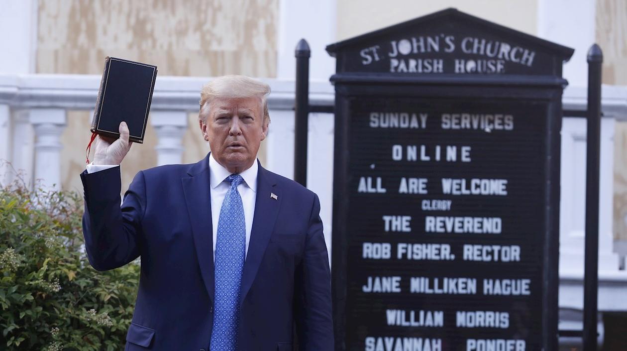 Donald Trump, presidente de los Estados Unidos.