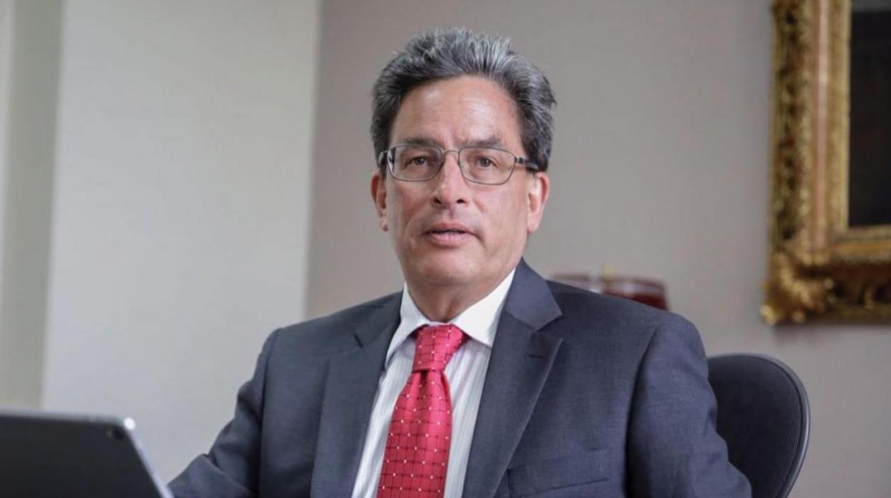 El Ministro de Hacienda, Alberto Carrasquilla.