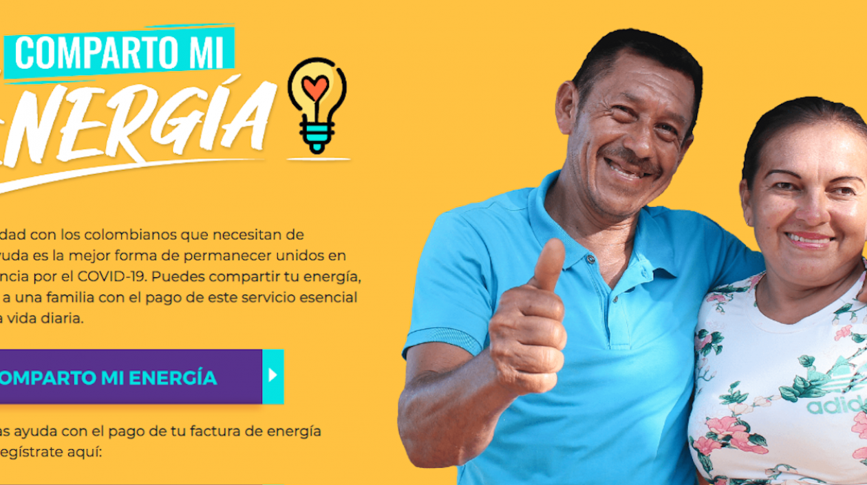 Cualquiera puede colaborar con otro ciudadano para pagar el recibo de energía.