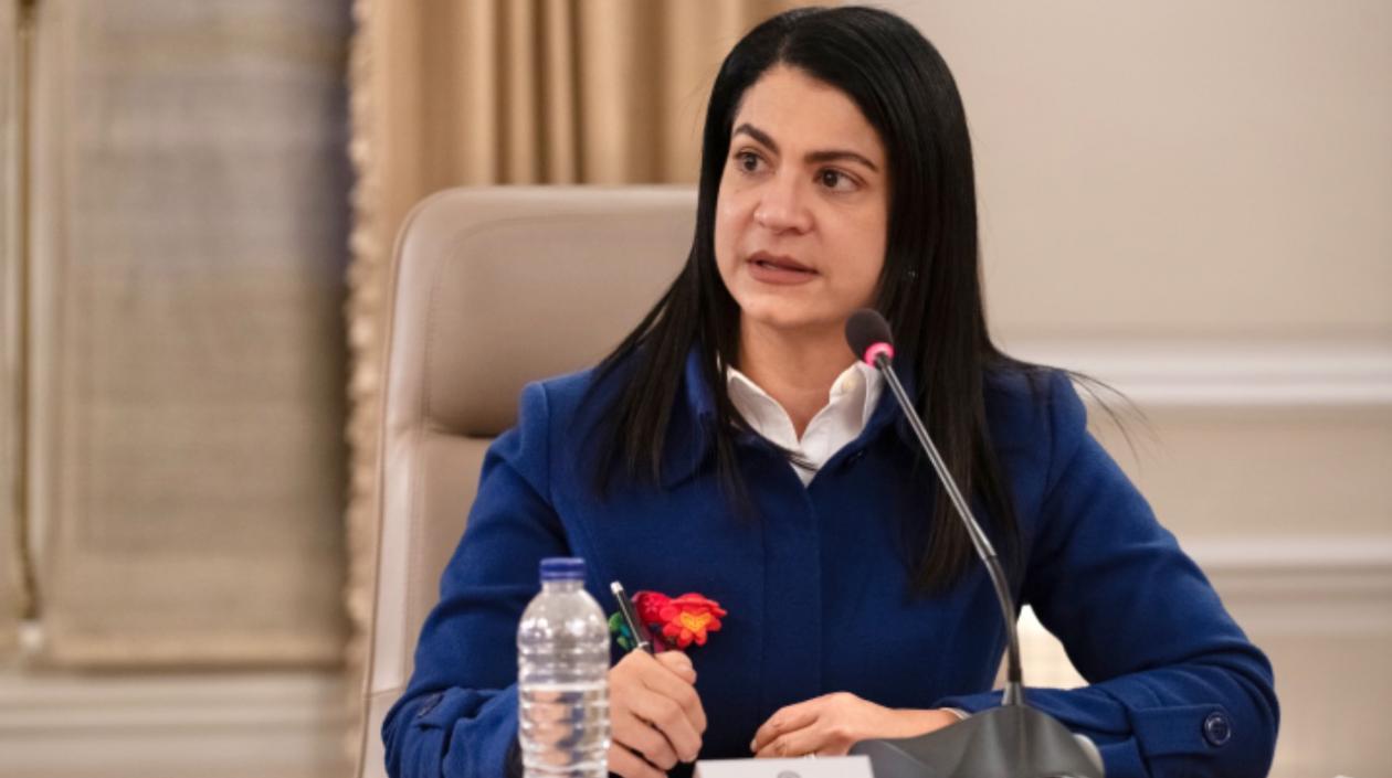 La directora del Instituto Nacional de Salud, Martha Ospina.