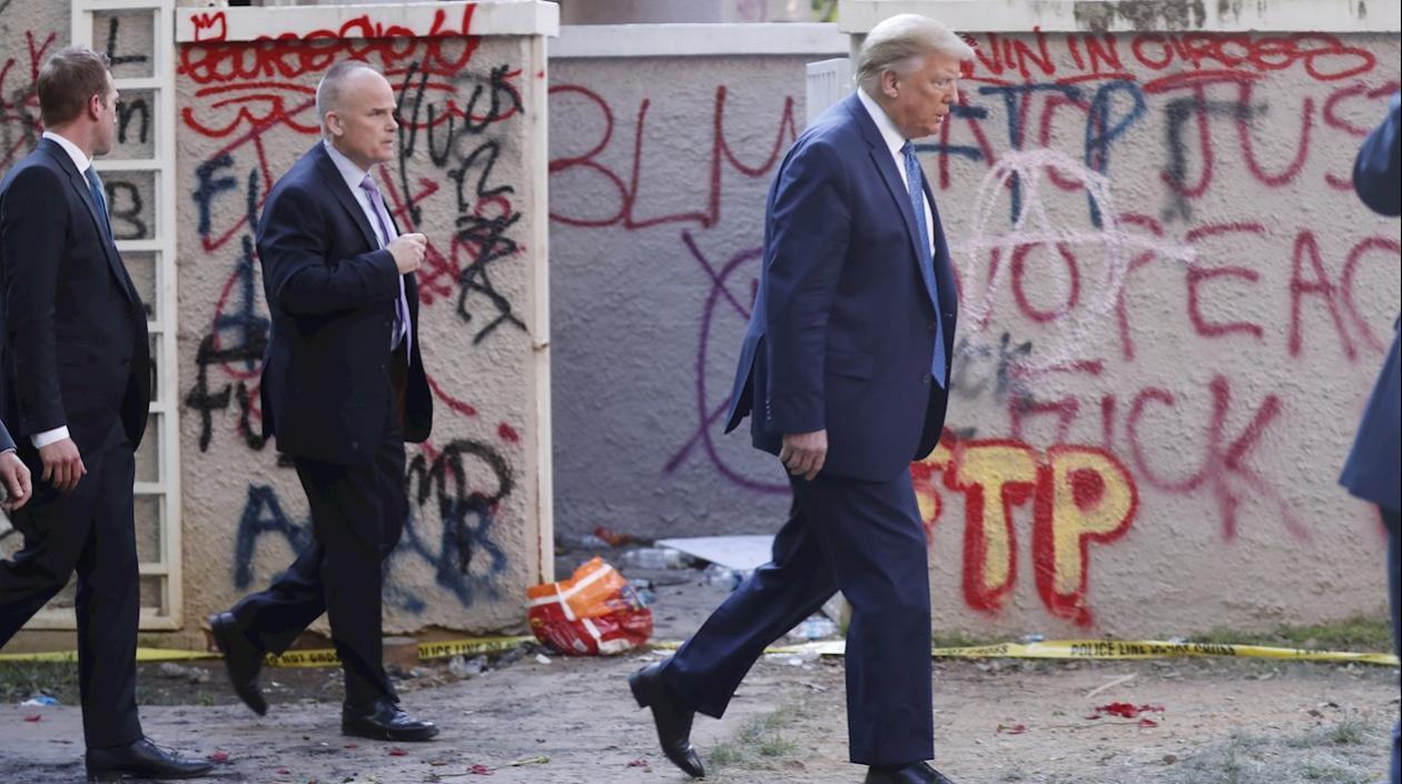 Donald Trump, presidente de los Estados Unidos.