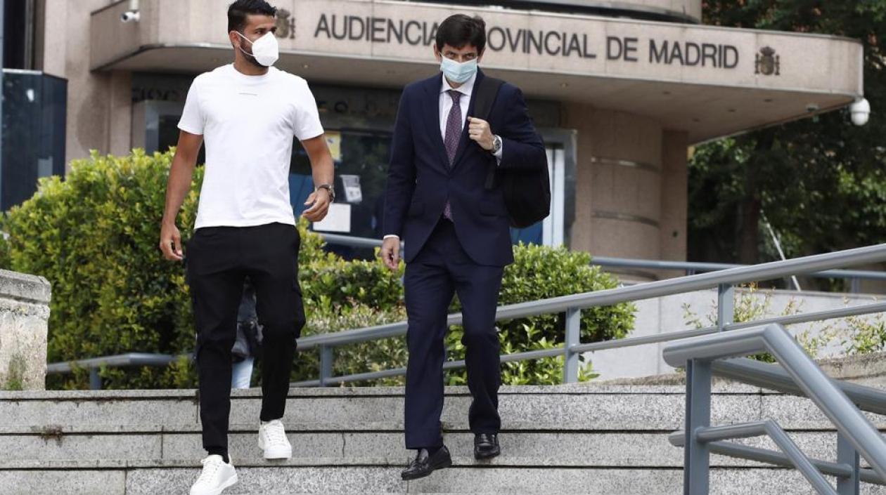 El futbolista del Atlético de Madrid, Diego Costa.