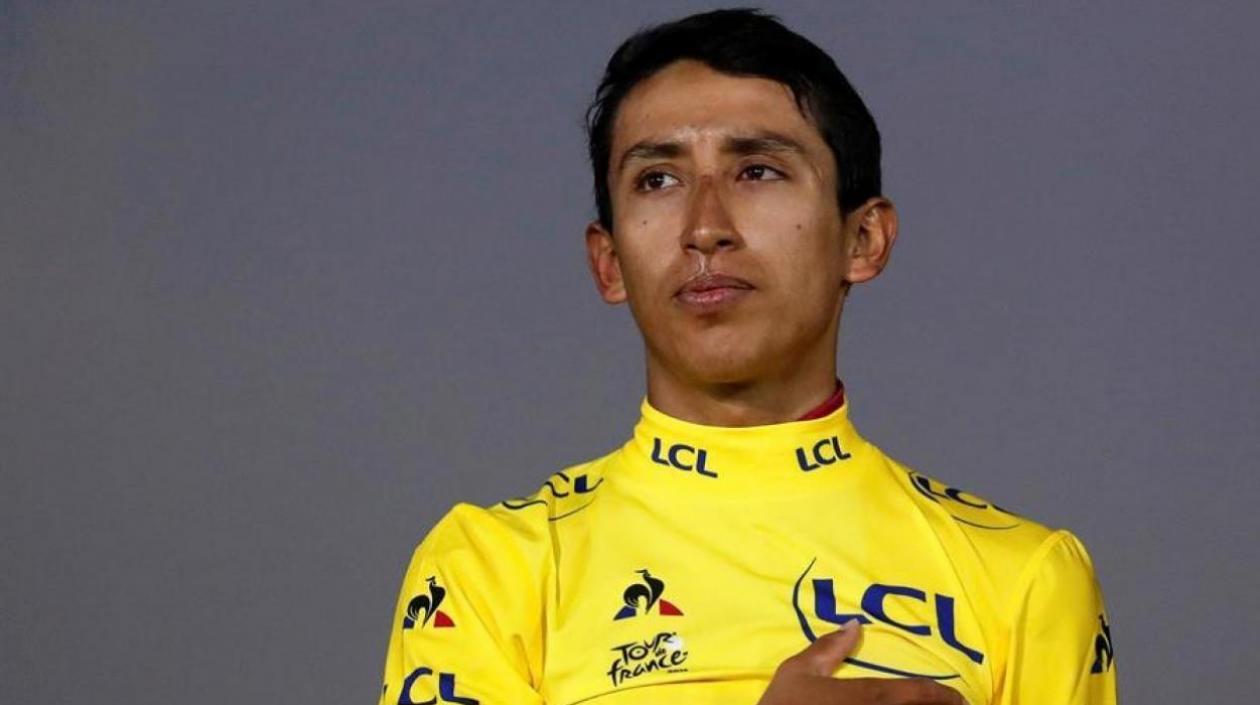 El colombiano Egan Bernal.