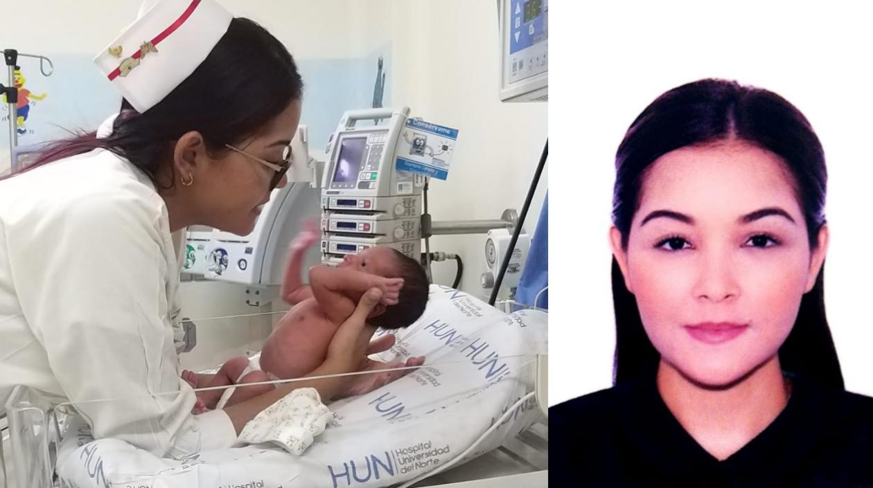 La enfermera soledeña Milagros Castañeda García.