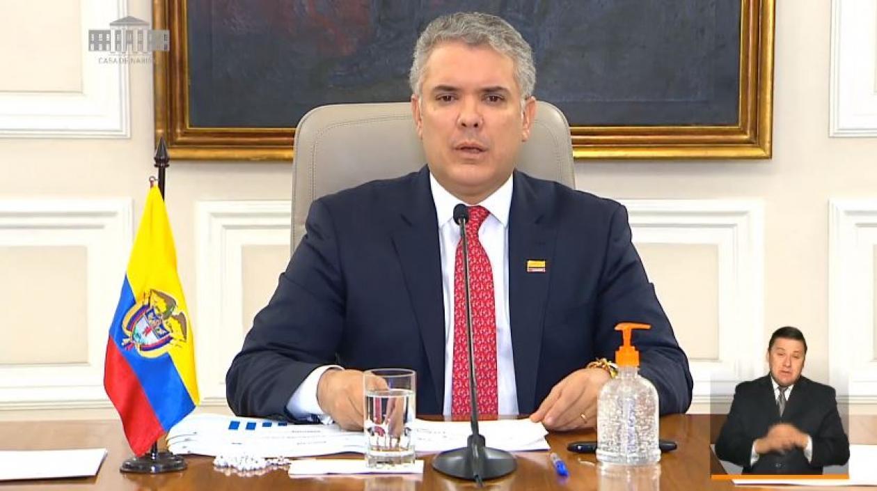 Presidente Iván Duque.