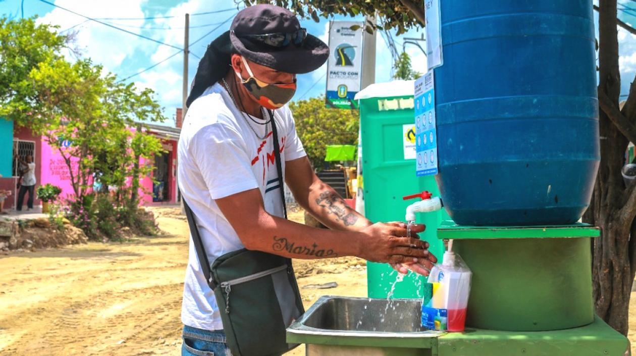 Medidas de bioseguridad en el municipio.