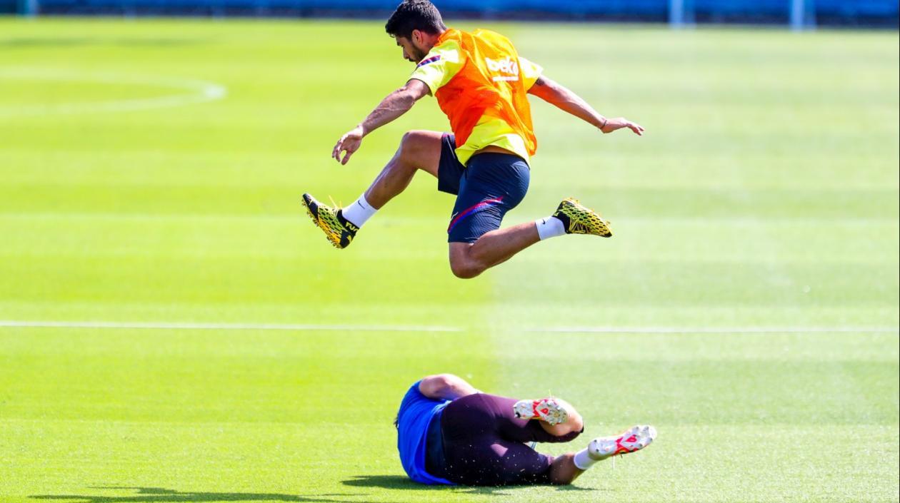 El delantero uruguayo Luis Suárez.