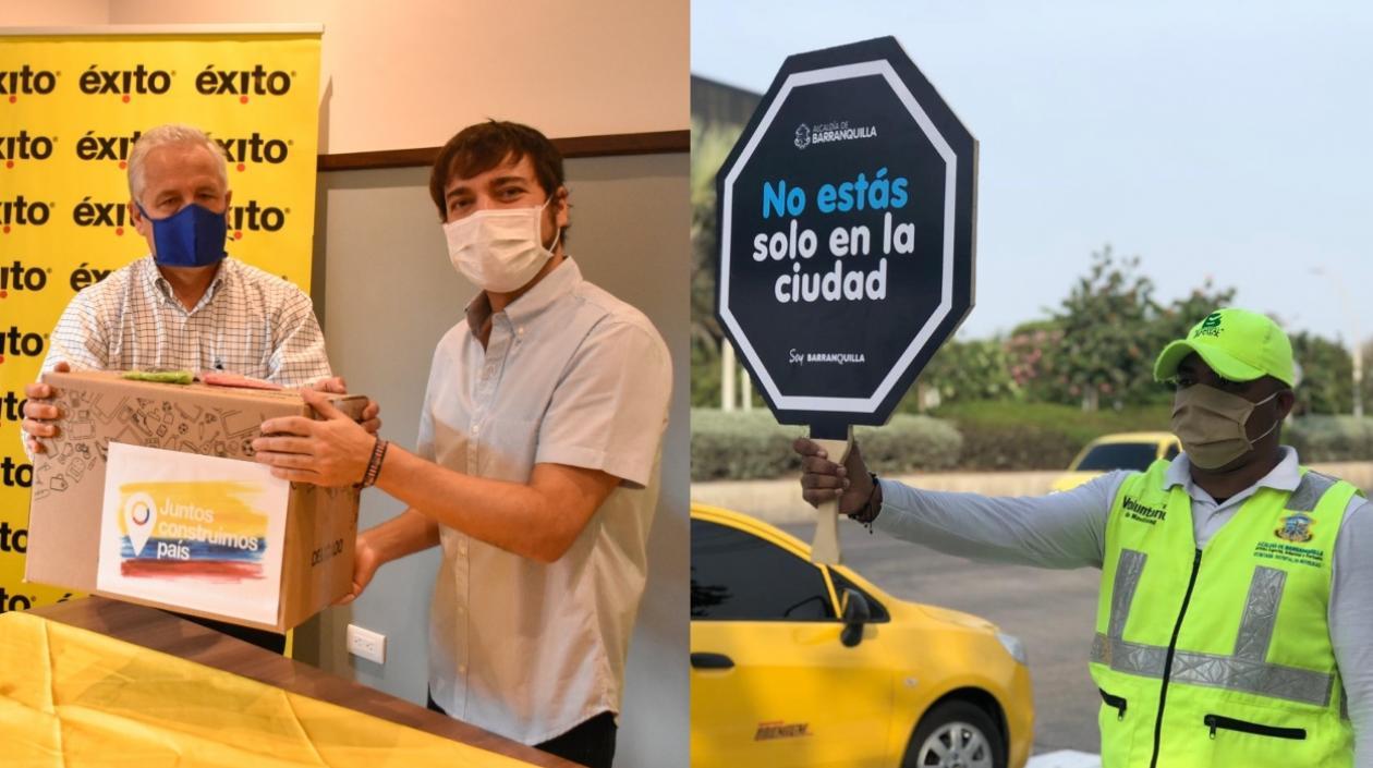 Tapabocas del Éxito y Procaps.