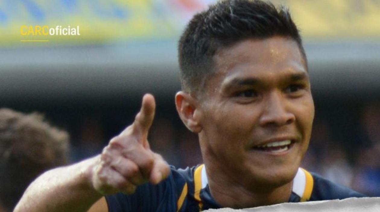 El delantero Teólfilo Gutiérrez.