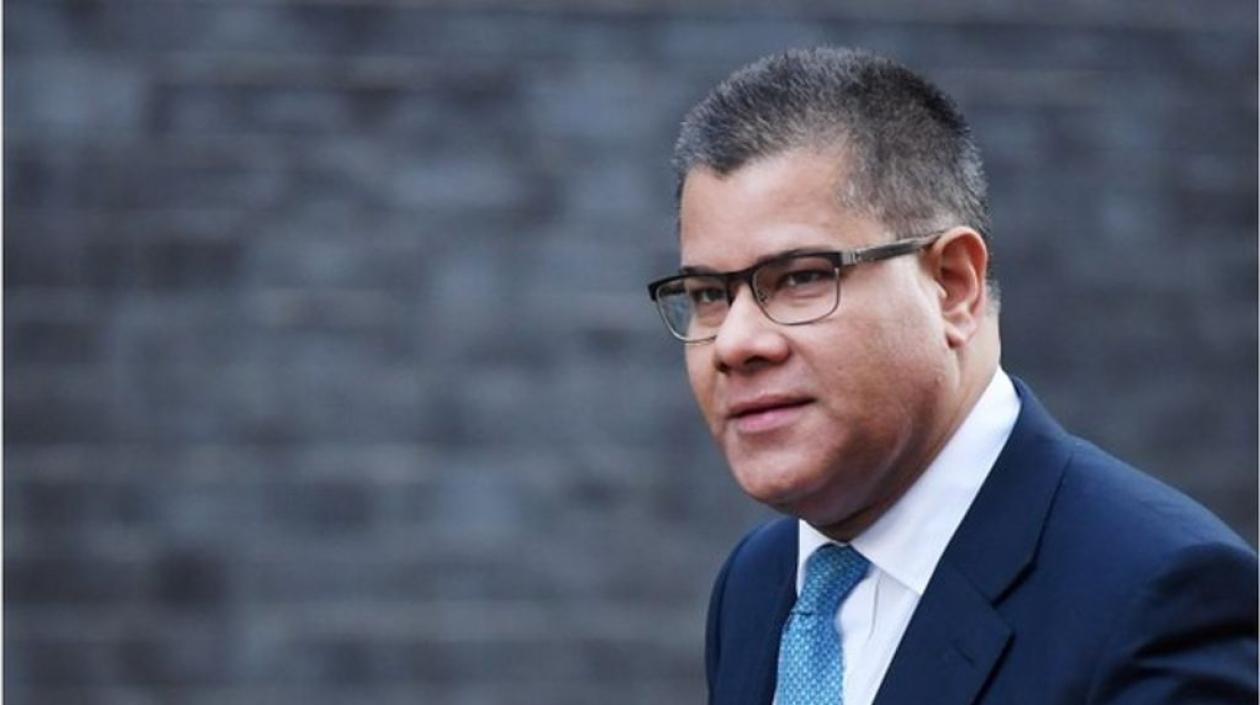 Alok Sharma, ministro británico de Negocios, Energía y Estrategia Industrial.