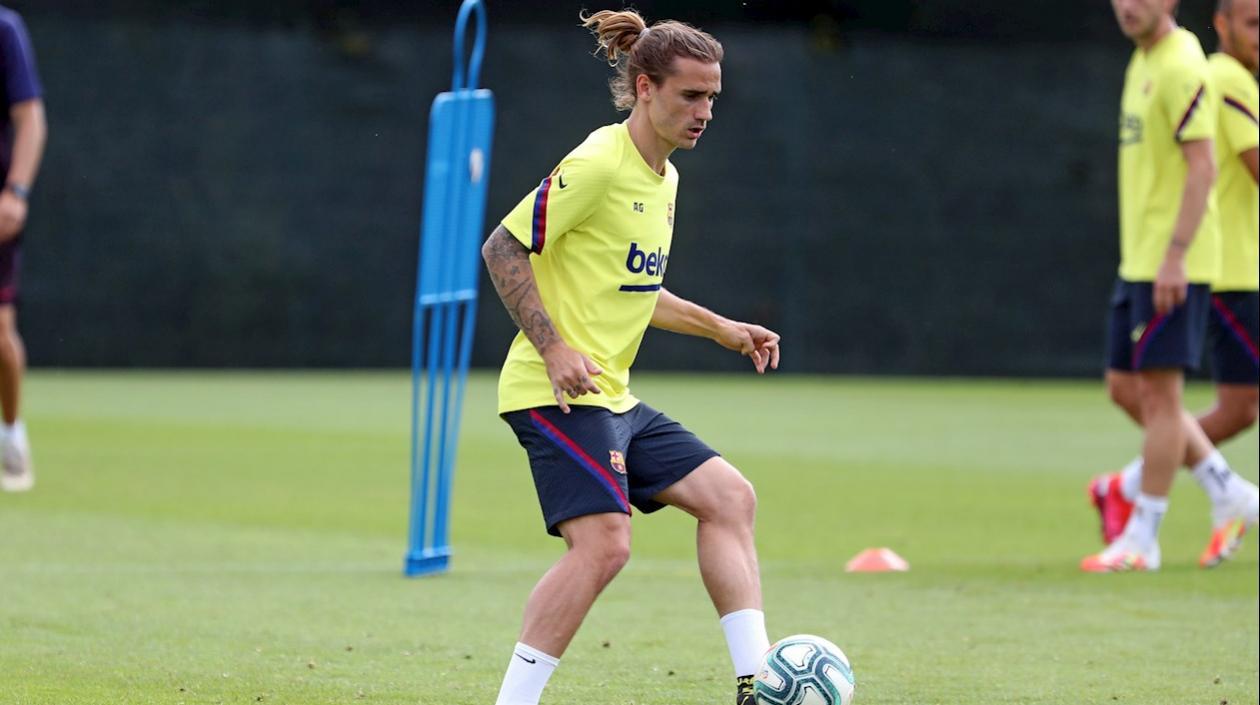 El delantero francés del Barcelona, Antoine Griezmann.