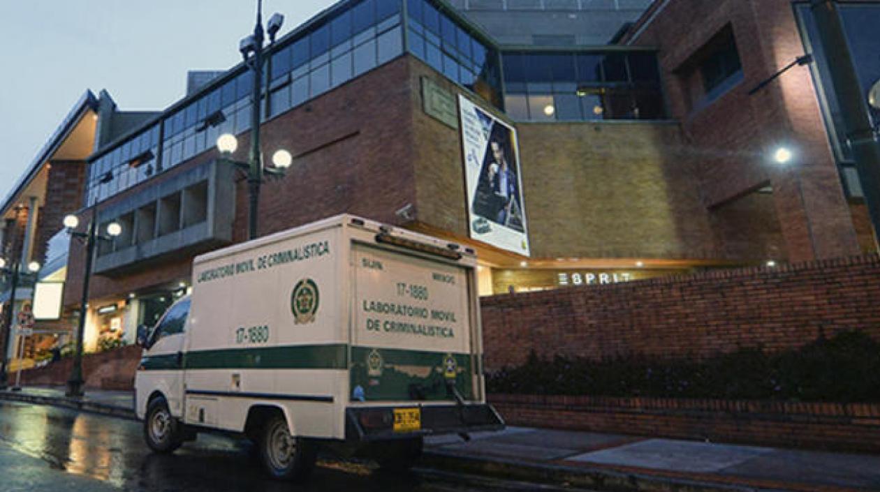 El día del atentado al Centro Comercial Andino.