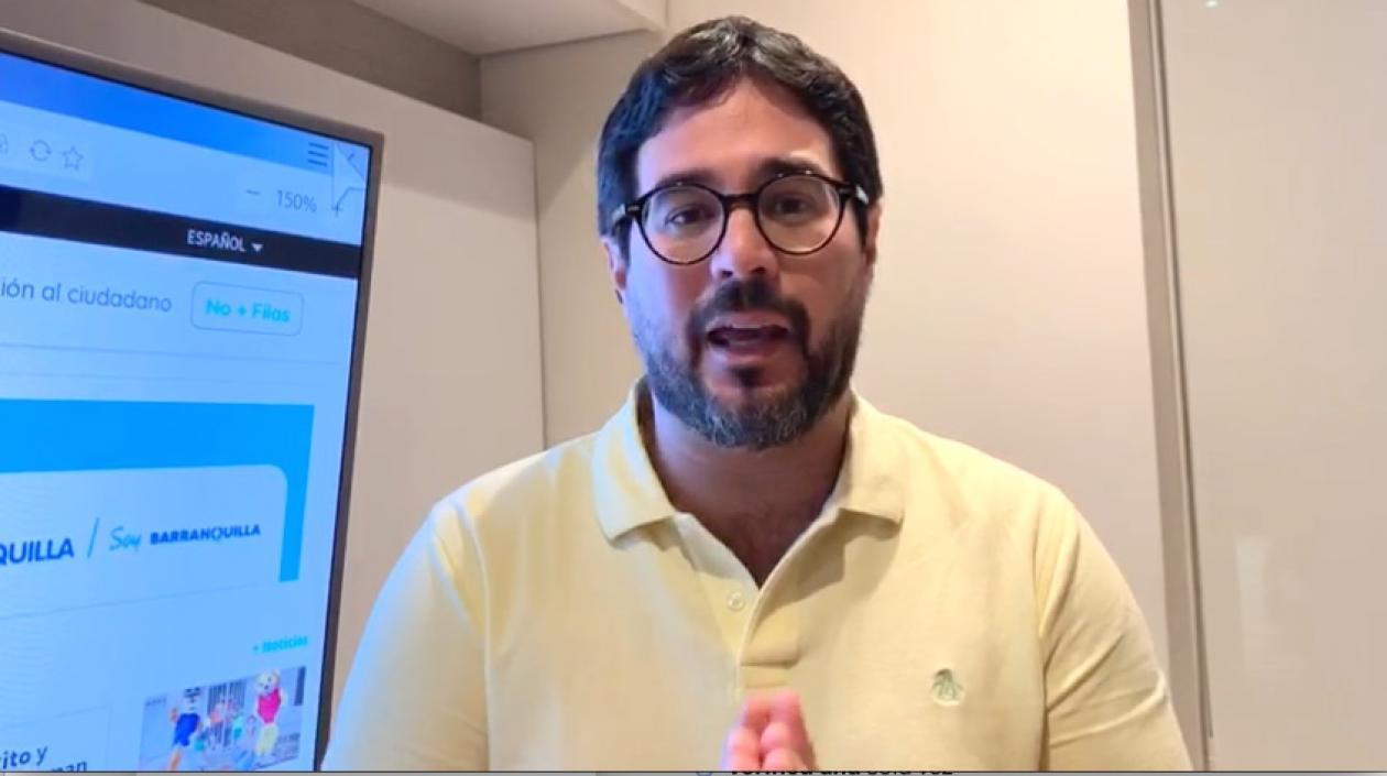 Clemente Fajardo, Secretario de Gobierno de Barranquilla.