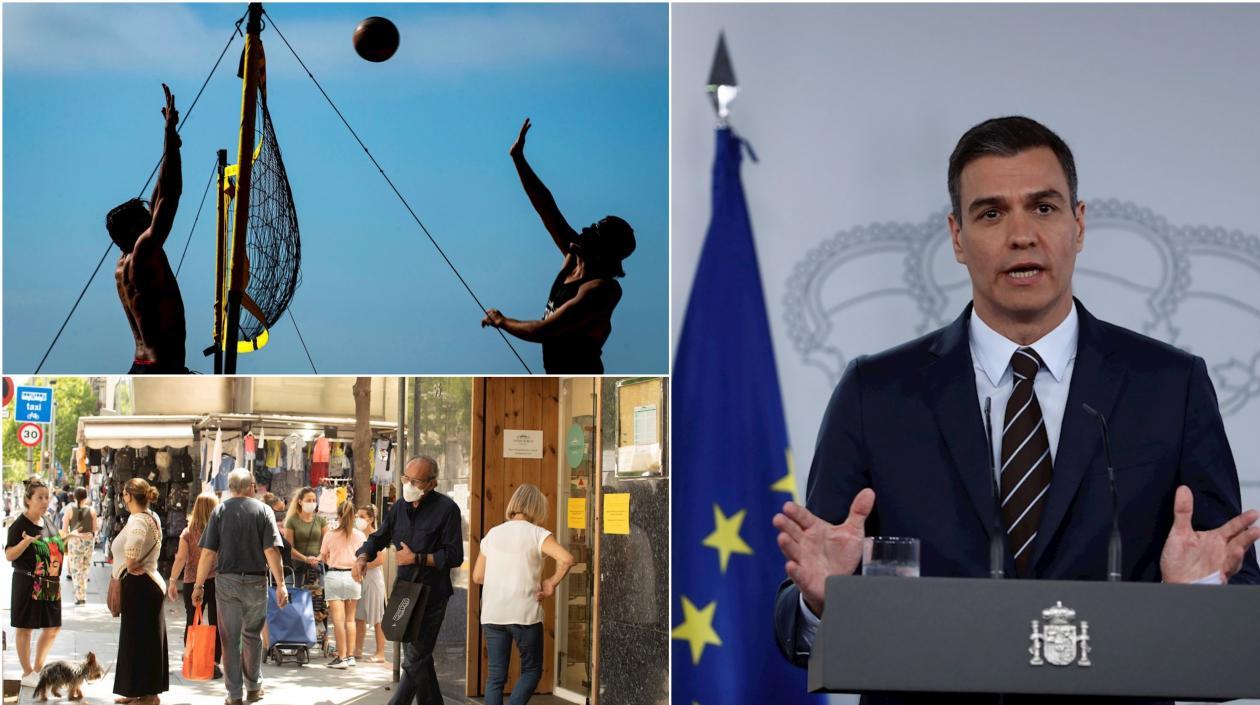  El jefe del Ejecutivo, Pedro Sánchez, hizo el anuncio. 