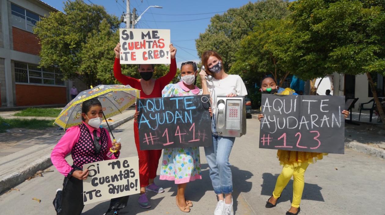 Campaña busca proteger a las niñas en sus hogares.