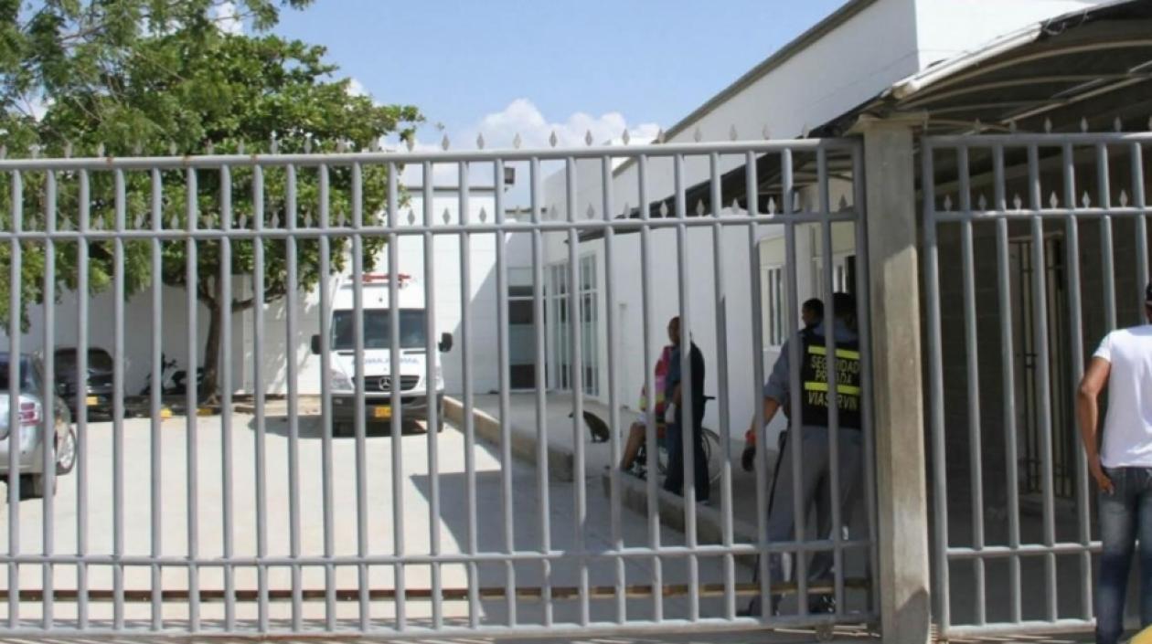 El menor fue llevado a la Clínica Adela de Char de Soledad.