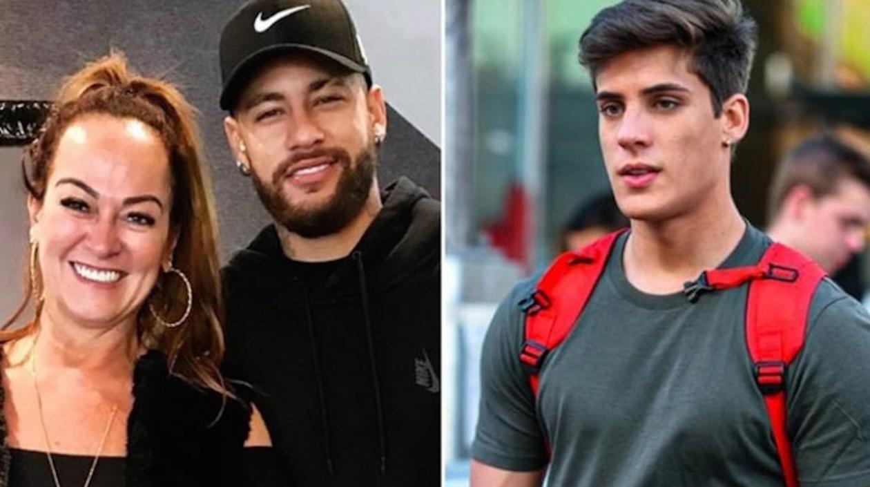 Nadine Gonçalves, Neymar y Tiago Ramos.