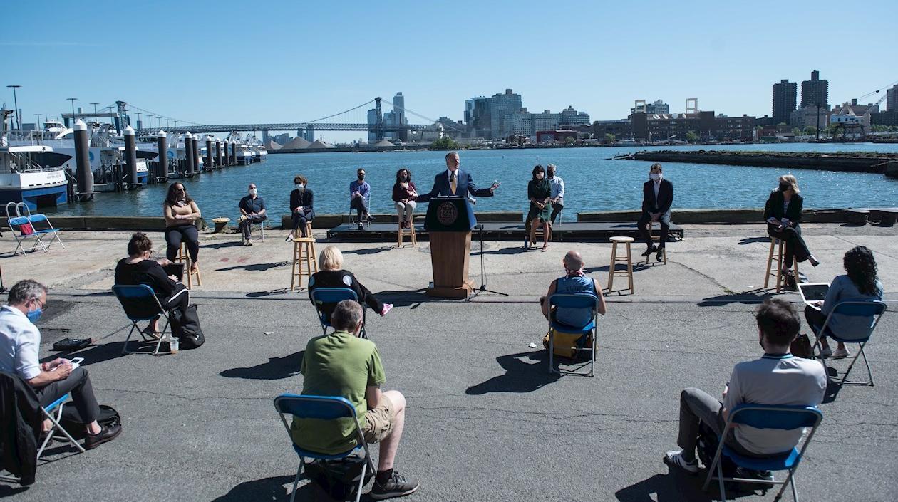 Alcalde de Nueva York, Bill de Blasio.