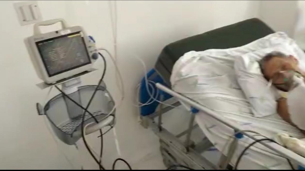 El paciente se encuentra en el Hospital Metropolitano.