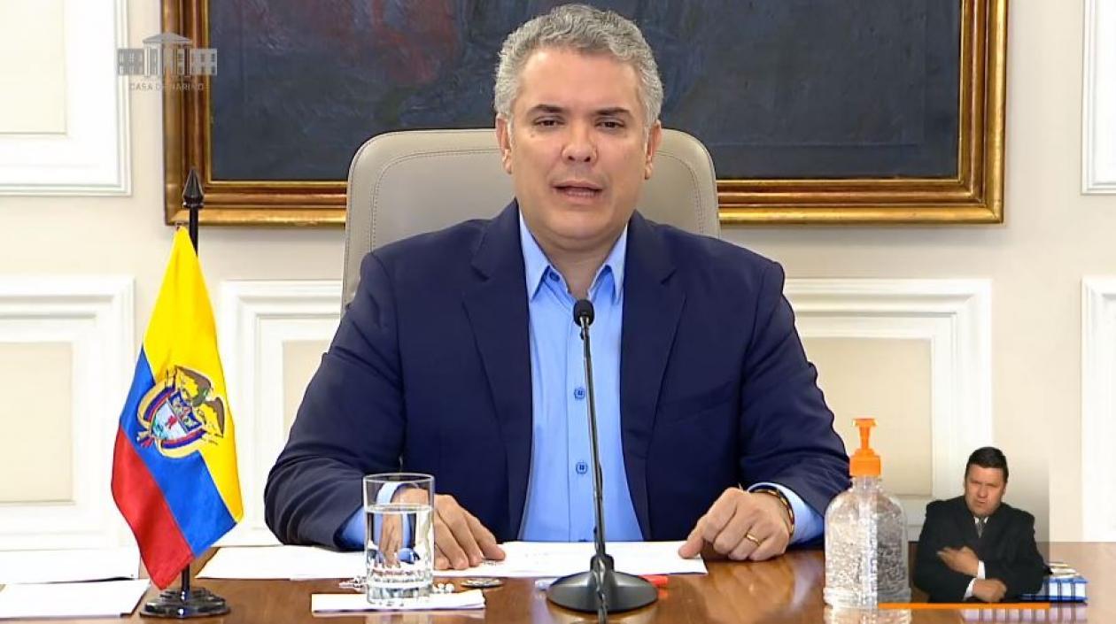Iván Duque, Presidente de Colombia.
