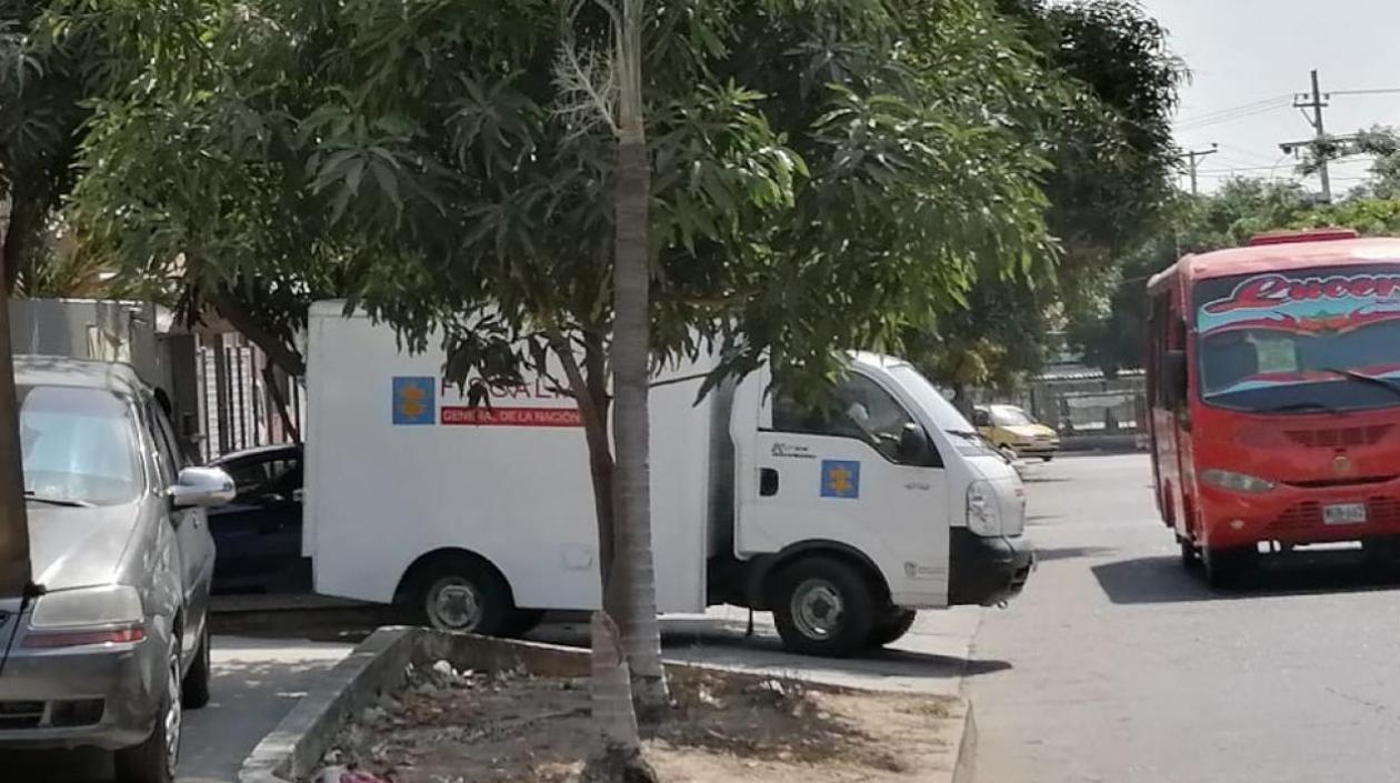 El CTI de la Fiscalía llevó el cuerpo a Medicina Legal.