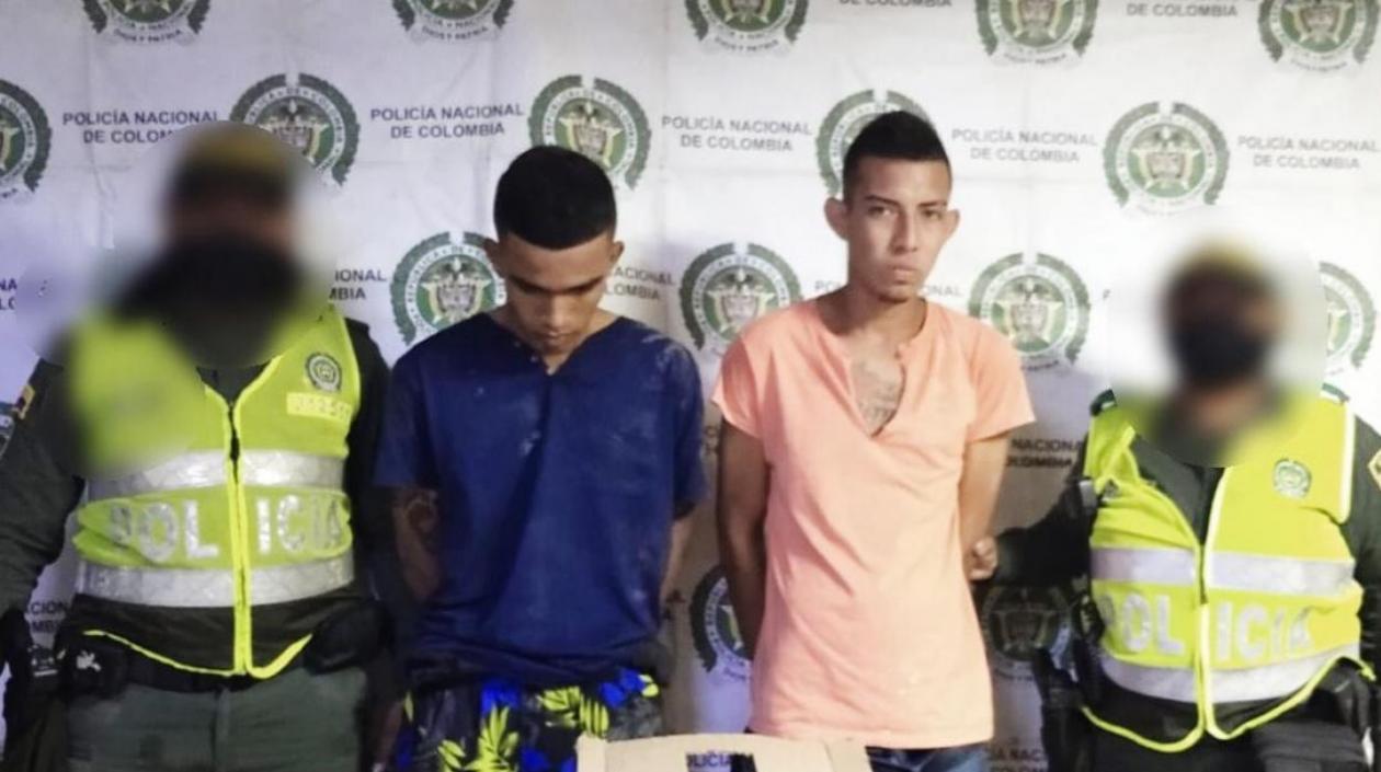 Los dos hombres imputados. 