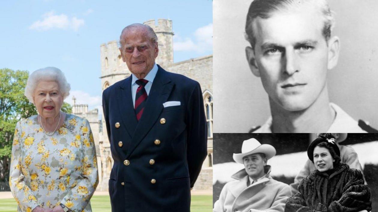 La Reina Isabel y el príncipe Felipe.