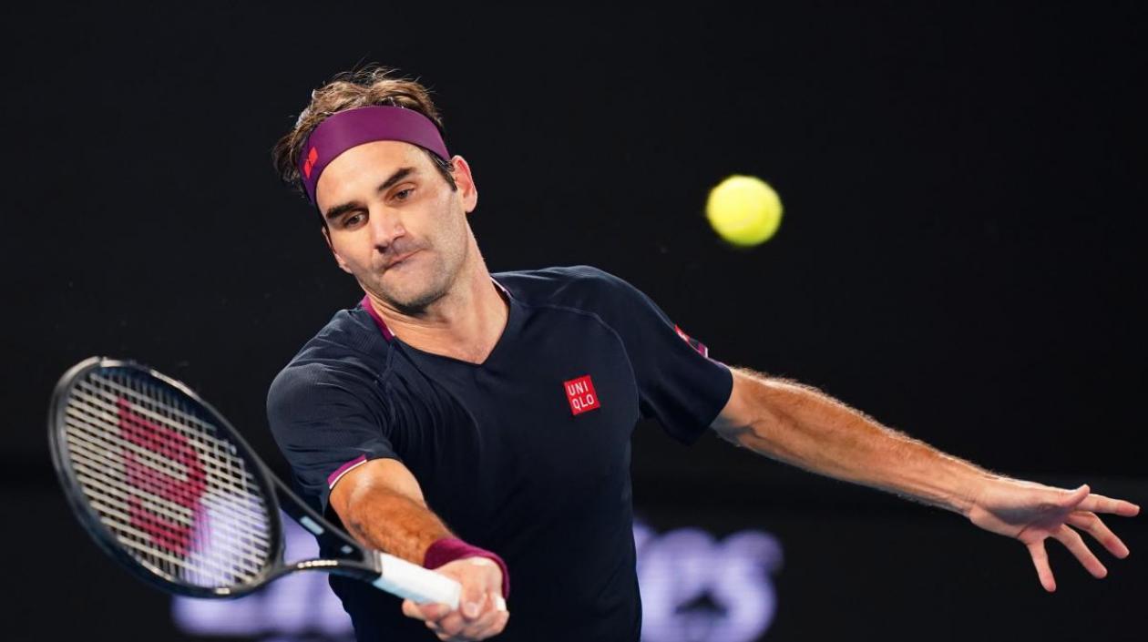 Roger Federer, tenista suizo.