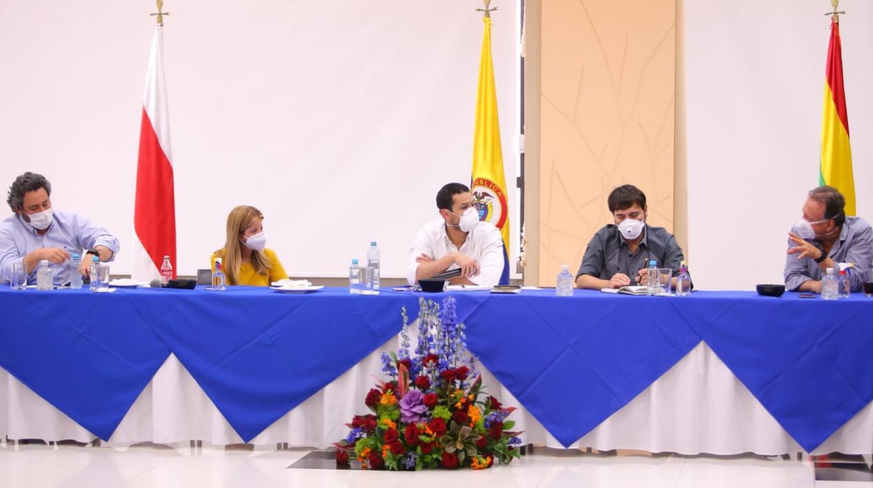 Reunión del Consejo de Seguridad Departamental.