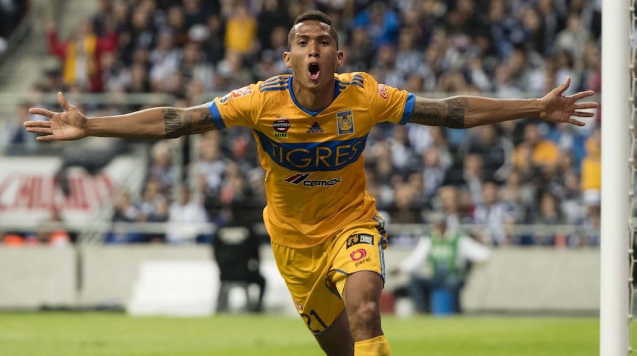 El jugador barranquillero Francisco Javier Meza.