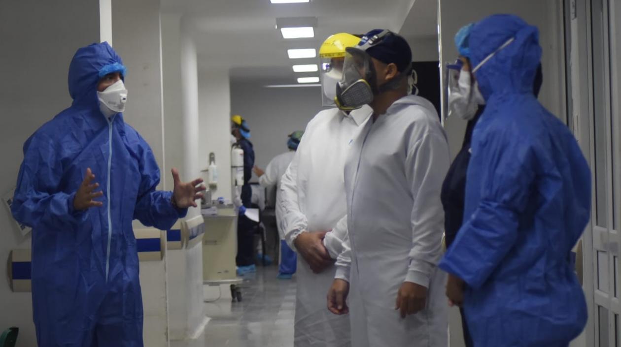 El Alcalde de Barranquilla, Jaime Pumarejo.