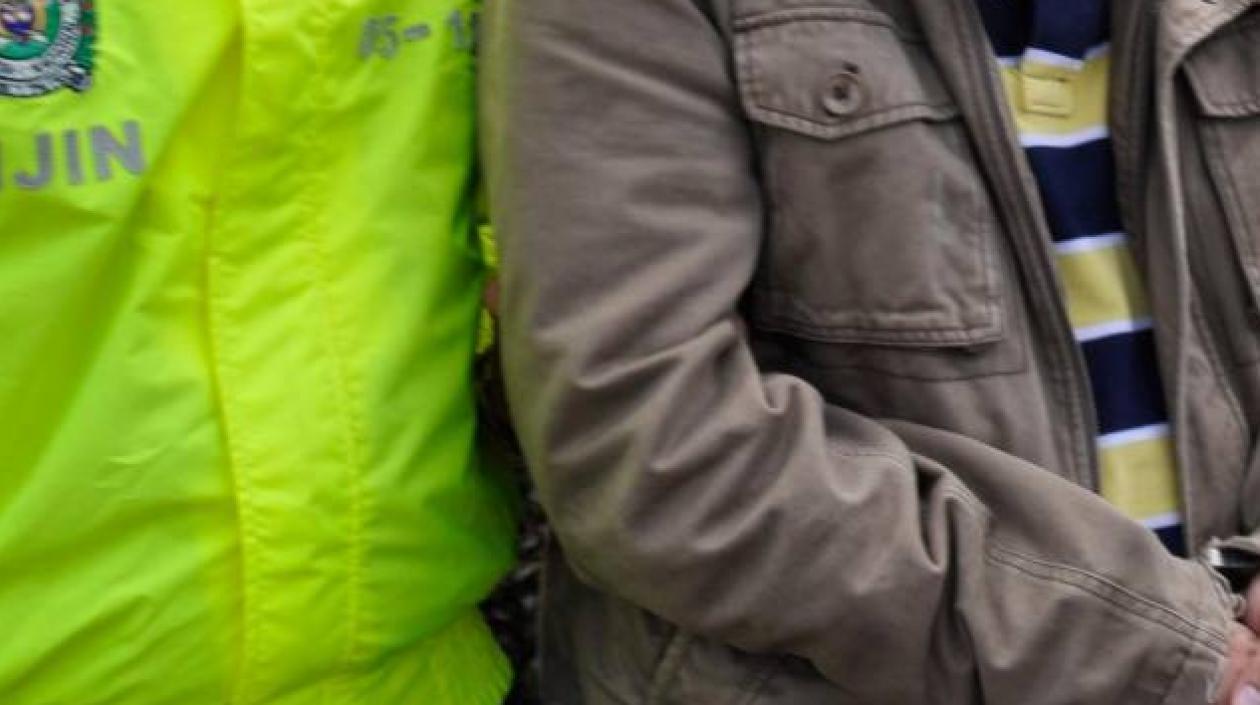 El hombre fue capturado mediante orden judicial.