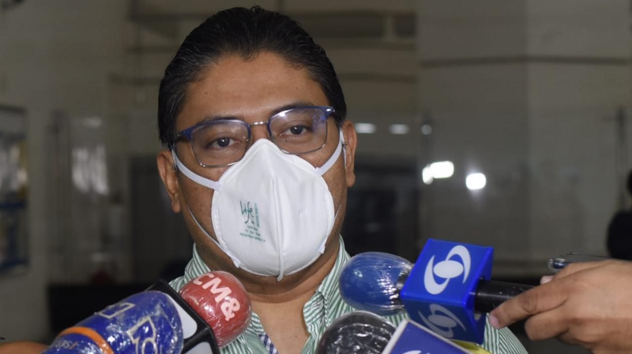 Secretario de Salud de Barranquilla, Humberto Mendoza