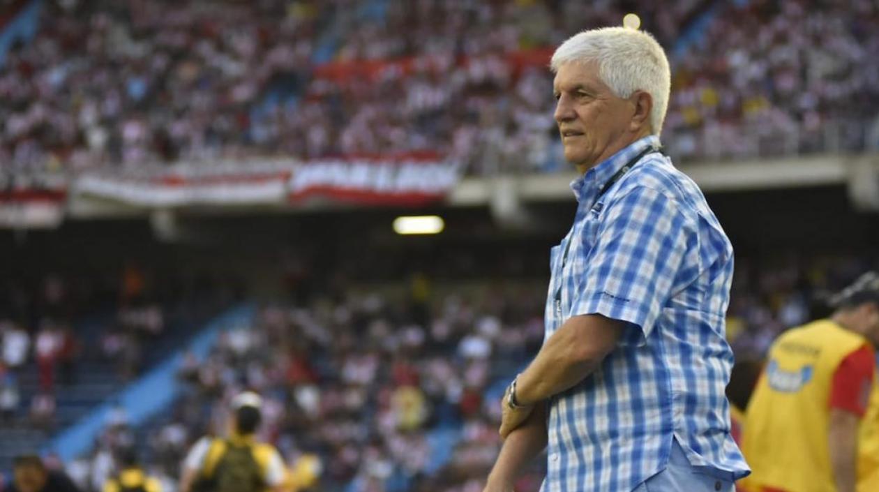 Julio Comesaña, técnico de Junior.