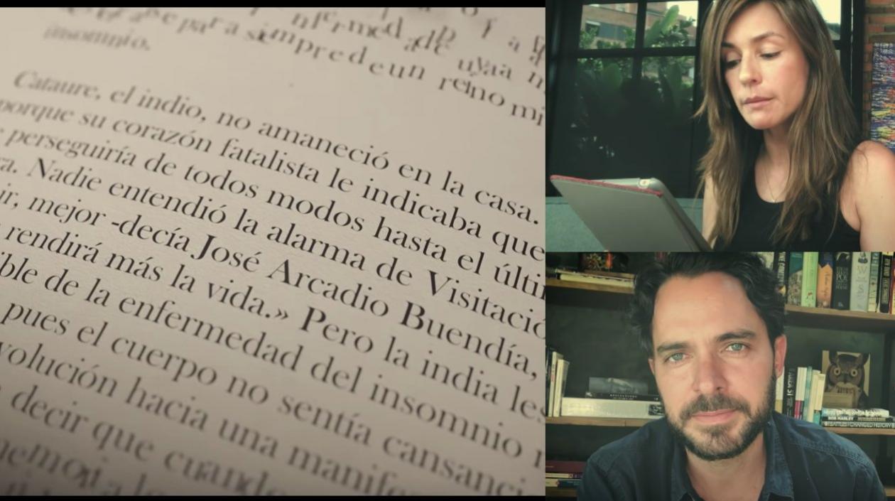 Actores leyeron Cien años de soledad.