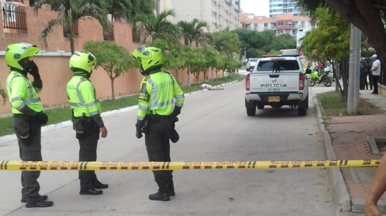 Lugar donde ocurrió el crimen.