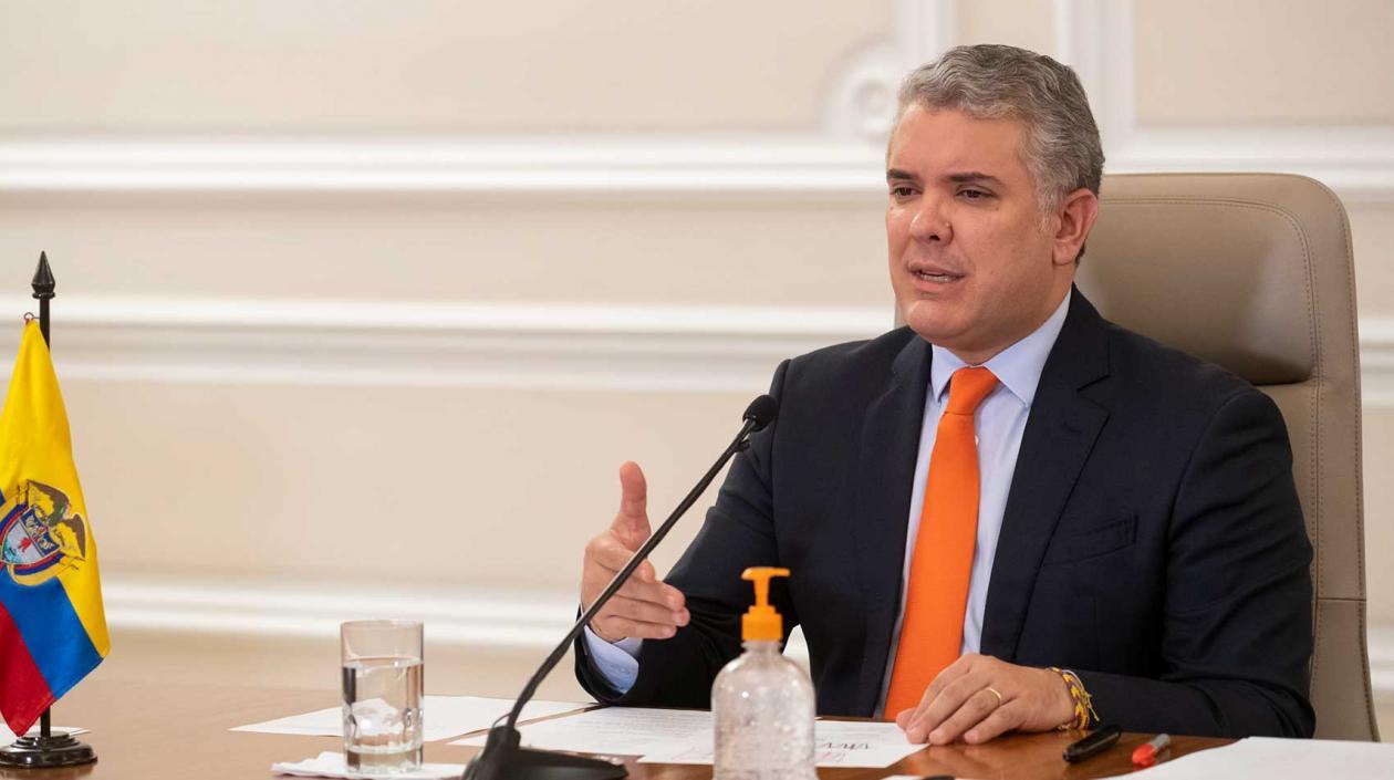 Ivan Duque, Presidente de Colombia.