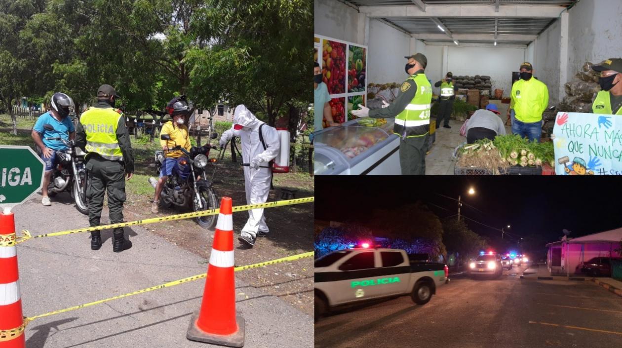 Operativos de la Policía.