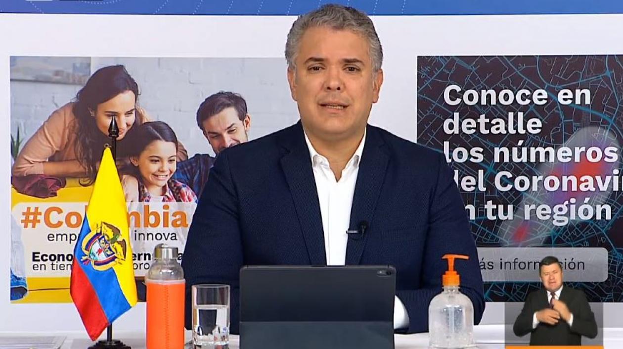 Presidente Iván Duque.
