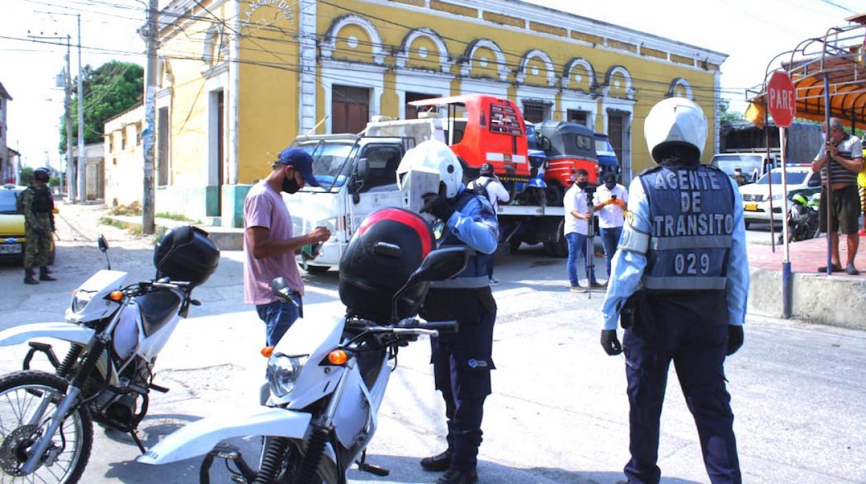 Operativos de control en el Municipio de Soledad.