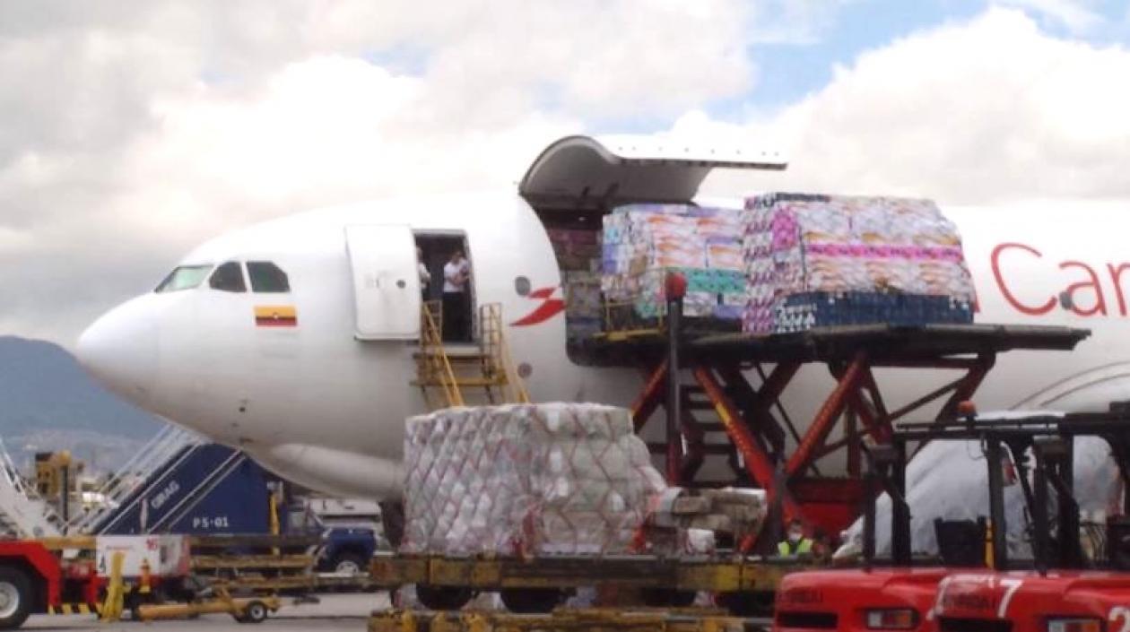 Llegada de ventiladores.