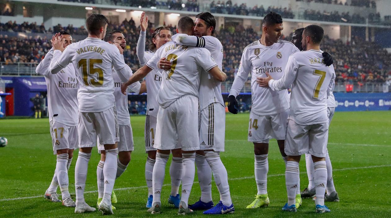Jugadores del Real Madrid.