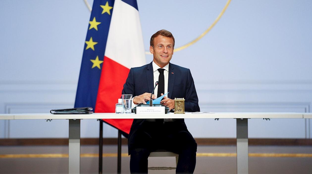 El presidente francés, Emmanuel Macron.